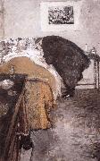 Edouard Vuillard The doctor arrives oil painting artist